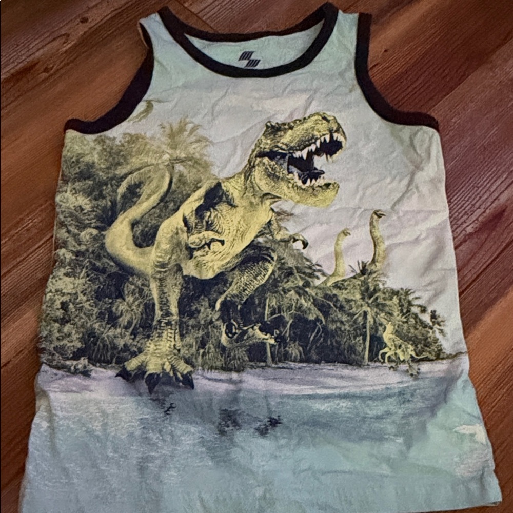 Dinosaur Adventure Kids Tank Top